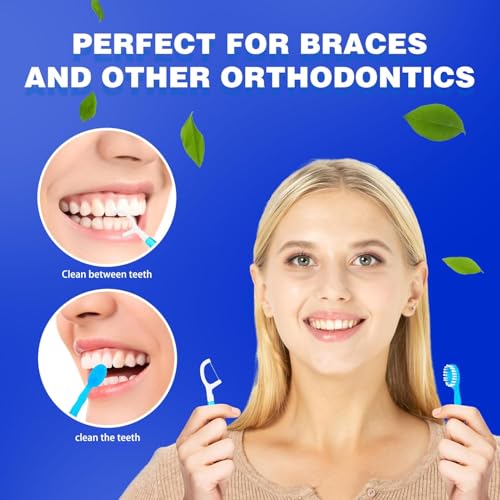 YOOJ® 26 Pcs Toothbrush & Floss, Mini Toothbrushes with Toothpaste, All in One Oral Care on The Go, 5 in 1 Mini Brush, Toothpaste and Floss, Disposable Travel Toothbrush Set