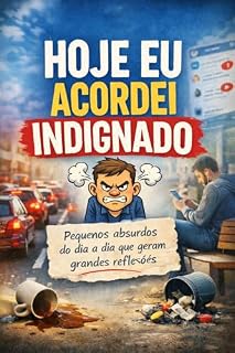Livro Hoje Eu Acordei Indignado: Pequenos absurdos do dia a dia que geram grandes reflexões
