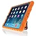 Apple iPad Air Hideaway with Stand Orange Gumdrop Cases Silicone Rugged Shock Absorbing Protective Dual Layer Cover Case