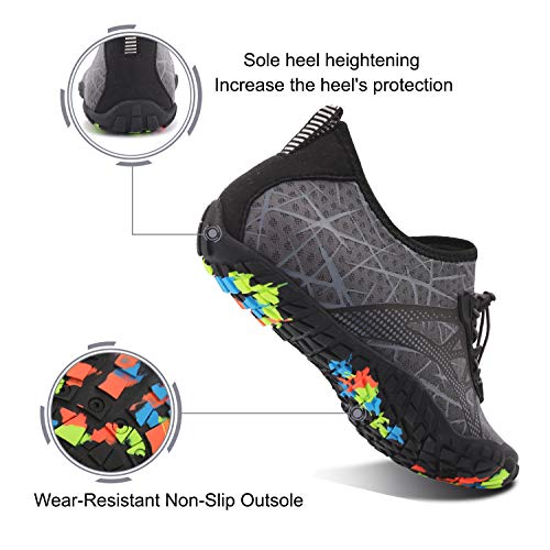 Spesoul Womens Mens Water Sports Shoes Outdoor Quick Dry Barefoot Athletic Aqua Shoe for Beach Swim Pool Surf Diving Yoga - Thumbnail 4