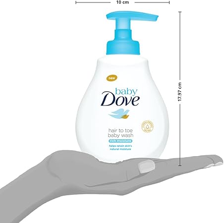 dove baby hair to toe wash