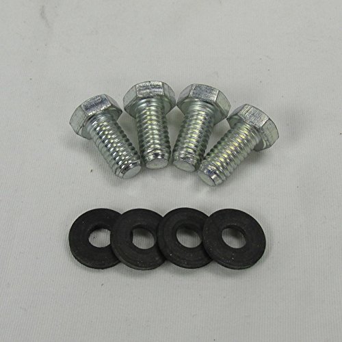Universal Rear Motorcycle Fender Strut Kit - Steel with Bungs and Hardware with 1/2" OD Struts - MADE IN THE USA - Chopper Bobber Harley Sportster Dyna