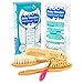 Baby Hair Brush and Comb Set - Best Cradle Cap Brush - Suitable for Newborns and Toddlers - Perfect for Boys and Girls Baby Shower Gifts and Baby Registry by Baby2gether