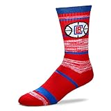 For Bare Feet NBA Los Angeles Clippers Men's Socks (504 RMC Stripe)