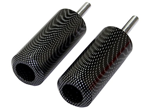 SCPY-039A Motor Frame Slider Motorcycle Carbon Frame Slider No Fairing Cut Crash Protectors Fit For Yamaha Yamaha YZF 600R / Thundercat / YZF600R 1996-2007 long - Thumbnail 2