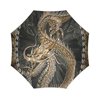 Amazon.com: Traditional Chinese Gold Dragon, Cool Dragon, Mysterious ...