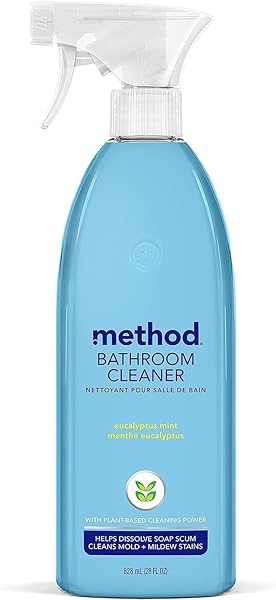 METHOD ALL NATURAL SURFACE CLEANING SPRAY – 28OZ VARIETY PACK – (SHOWER, BATHROOM AND GLASS)