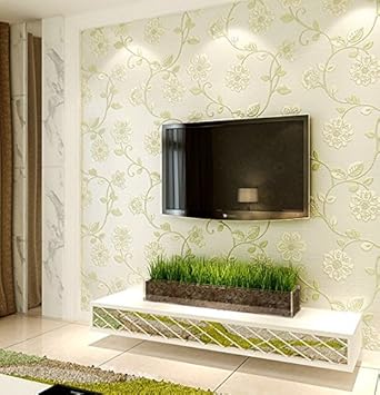 Papel Pintado Grueso No Tejido Dulce Jardin 3d Papel Pintado