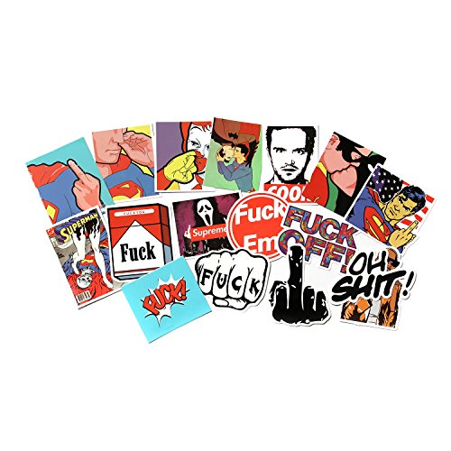 Sexy Stickers Decals Vinyl Art Work Vintage Retro Stickers For Bumper Guitar Decals Phone Case Luggage Skateboard (52pcs Sexy Stickers)
