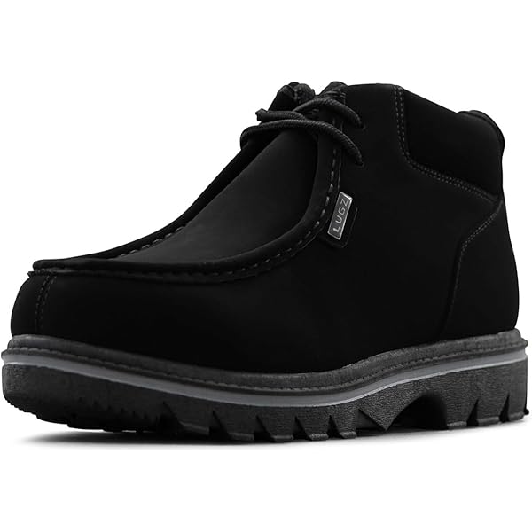 Amazon.com: Lugz Men's Strutt LX Moc Toe Retro Chukka Boot, Black