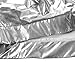 Women's Pleated Skirt Short Shiny Liquid Metallic Flared Skater Skirt Silverm, S