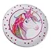 Lucy Locket 'Magical Unicorn' Kids Pretend Play Party Tin Tea Set & Carry Case (14 Piece) Pink Toy
