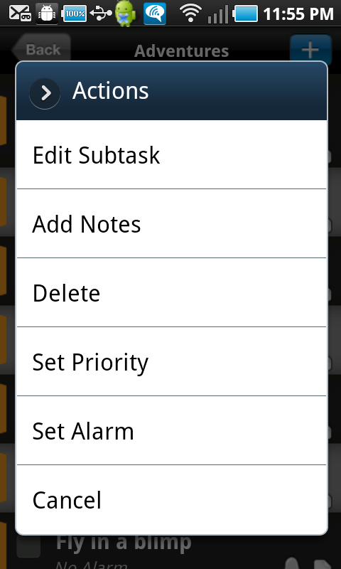 Bucket List Checklist