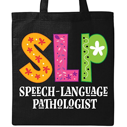 Inktastic - SLP Speech Language Pathologist Tote Bag Black 2e237