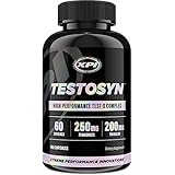 Testosyn - High Performance Testosterone Supplement, 180 Count Bottle
