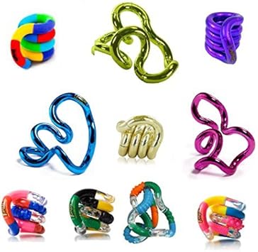 fuzzy tangle fidget toy