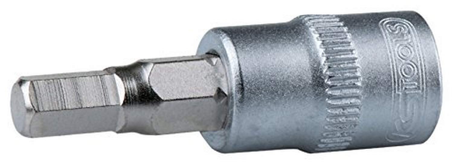 KS Tools 911.3927 1/2 Inch Bit Socket for Hexagon Socket Screws on Brake Caliper 11 mm