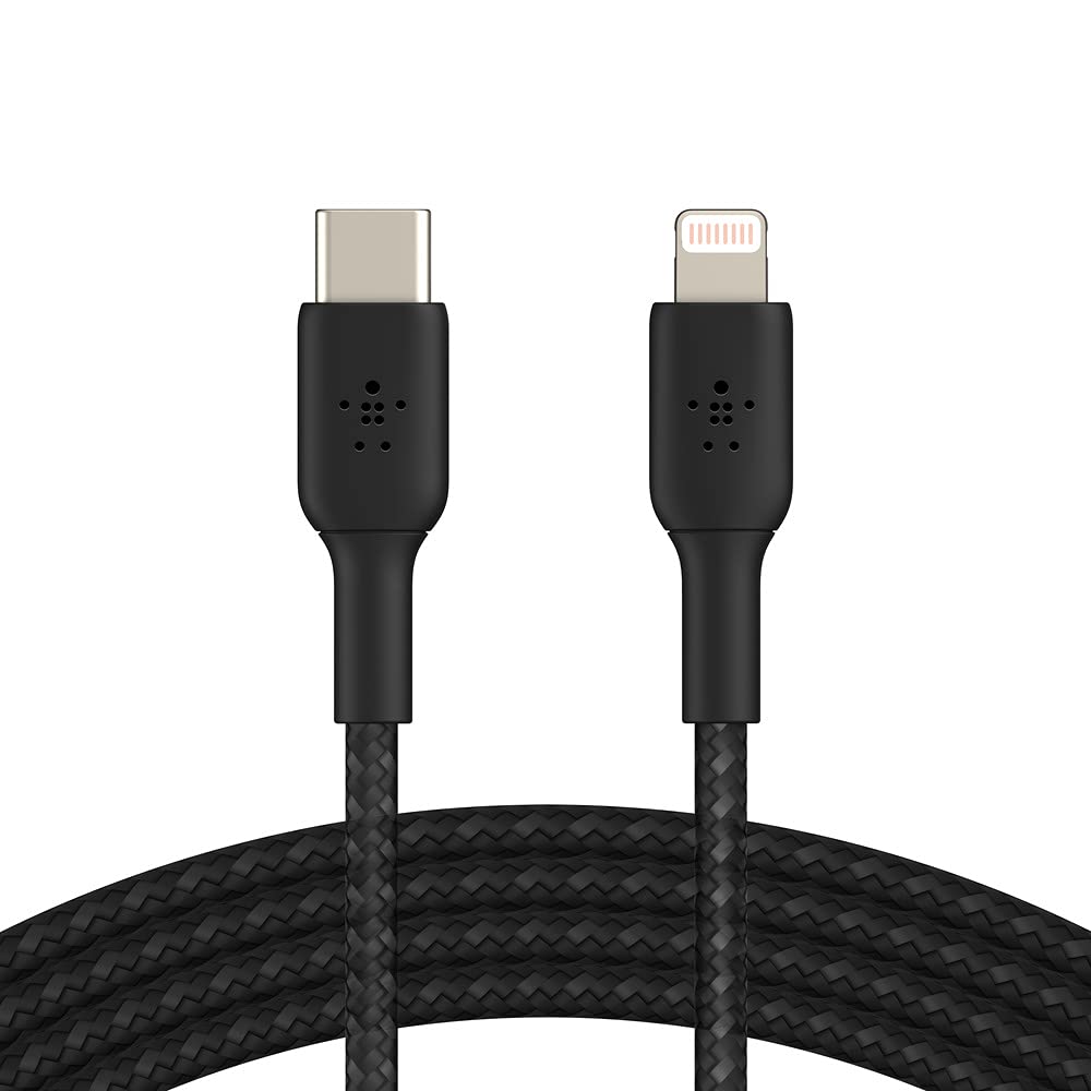 Belkin CAA004BT2MBK lightning cable 2 m Black