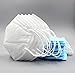 Healthcom 20 Pcs Disposable Sanitary Masks Asthma/Allergy Air Filters Earloop Face Mask,Blue