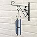 Amagabeli Hanging Plants Bracket 10 inch Outdoor Planter Hooks Hangers Flower Baskets Pot Bird Feeder Hanger for Fence Wall Trees Wind Chimes Lantern Outdoor Indoor Garden Arm 3D Bird Black hook02