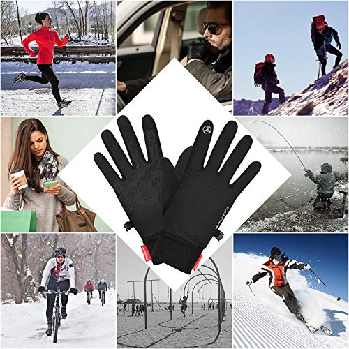 image for Cevapro Touch Screen Gloves, Winter Warm Gloves Cycling Gloves Lightwe
