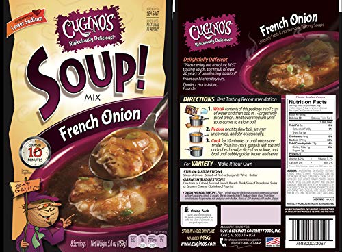 Cugino's Soup Mix Variety Pack (Pack of 6)