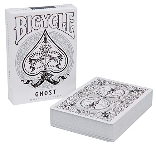 Bicycle Ghost Legacy Playing Cards by Ellusionist - White Edition