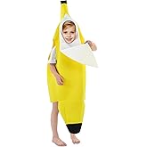Tao-Ge Banana Costume for Kids Boys Girls Toddler Cute Fruit Outfit Halloween Dress up Costume for Play
