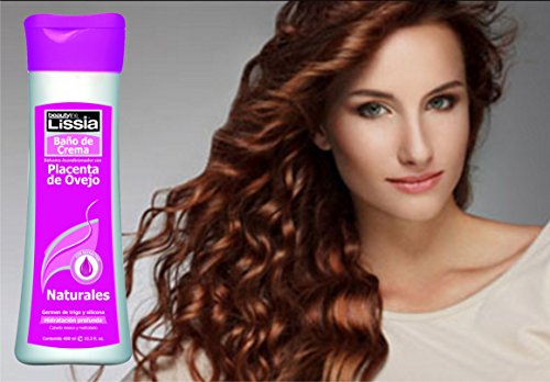 lissia Placenta De Ovejo Baño de crema /Sheep Placenta shower cream/deep conditioner 450gr/15oz