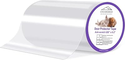Door Protector Dog Cat Scratch Vinyl Shield 21cm x 5m