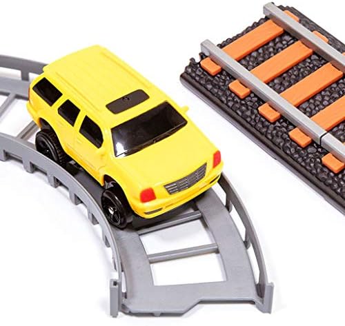 人気商品大割引 Lingling トラック 電車セット子供のおもちゃ電気トラック電車恐竜ジェットコースター高速鉄道駅パズルゲーム3歳以上 色 Standard サイズ さいず Motor Track 競売