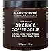 Coffee Scrub, Natural Body Scrub for Skin Care - 10 Oz