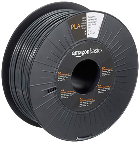 AmazonBasics-Filamento-para-impresora-3D-cido-polilctico-PLA-285-mm-cinta-de-1-kg-gris-oscuro