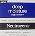 Neutrogena Deep Moisture Night Cream with Glycerin & Vitamin D3, Facial Moisturizer for Dry Skin with Shea butter, Glycerin, Vitamin D3, Non Greasy & Non Comedogenic, 2.25 oz