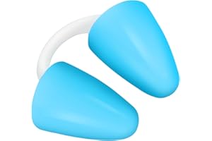 Baypify Painless Nose Plugs for Swimming,Nose Plugs for Swimming for Kids (Age 6+) and Adults, Ensure Comfort and Safety in The Water