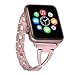 Lwsengme Apple Watch Band,Lwsengme Steel Wrist Band with Adjustable Buckle for Apple iWatch/New Apple iWatch Series 2/ Apple Watch Series 1/Nike+ (42mm-Rose Gold-02)