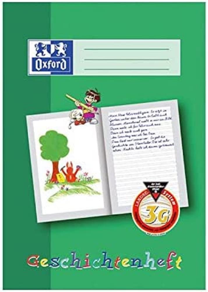 Oxford Story Book A4 3G Line Style (3rd Grade) 16 Sheets Green Pack of 10