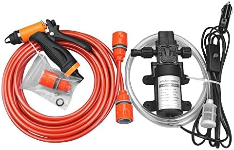 TG888 Portable High Pressure Self Electric Car Wash Washer Kit Water Pump 12V
