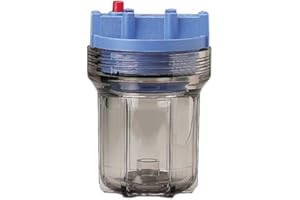 Pentek 158110 3/8-Inch 5-Inch Slim Line Clear Filter Housing