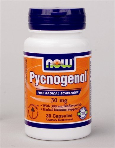 Pycnogenol 30mg Now Foods 30 Caps