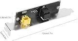 LiebeWH SPDIF Outplate Cable Holder Optical Electrical for ASUS GIGABYTE MSI view 2