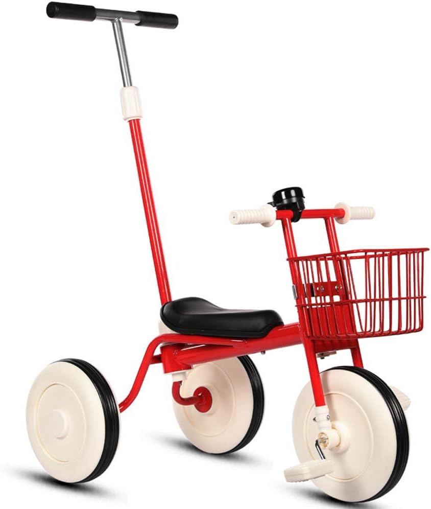 girl tricycle push handle