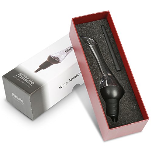 HotLife Premium Wine Aerator Pourer - Wine Decanter Spout and Best Wine Pourer - Thumbnail 6