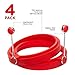 LUXEHOME BPA Free Silicone Egg &Pancake Slip Rings Poacher Pancake Set of 4 Diameter 10cm