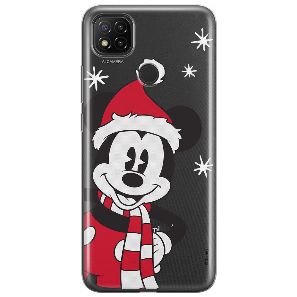 ERT GROUP mobile phone case for Xiaomi REDMI 9C original and officially Licensed Disney pattern Mickey 039 optimally adapted to the shape of the mobile phone, partially transparent