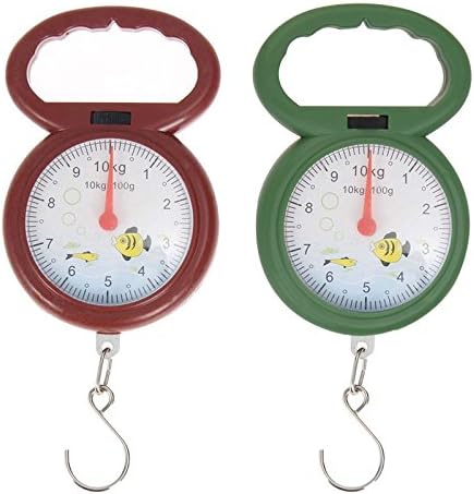 10kg Weighing Portable Numeral Pointer Spring Balance Hanging Scale -All U Need