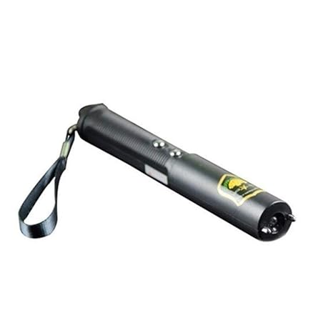 Anstsy Elektro Selbstverteidigung Elektroschock Zauberstab Tricky Toy mit LED Taschenlampe Scherzartikel