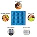Hyper Pet LickiMat Slow Feeder Dog Mat for Food and Treats (Fun Alternative to Slow Feeder Dog Bowls -- Boredom Buster and Calming Companion for Dogs and Cats,) Blue