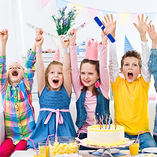 POPLAY White Slap Bracelets, 54PCS DIY Wrist Bands Blank Slap Bracelets Bulk for Kids Birthday Party Favors School Crafts