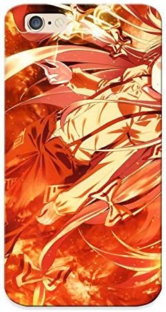 Dreaminghigh GmGgQ0PAtGl Case For Iphone 6 With Nice Flames Pants Video Games Touhou Red Fire Fujiwara No Mokou Red Eyes Blush Appearance